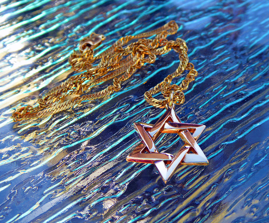 Star of David Photograph by Laurie Tsemak