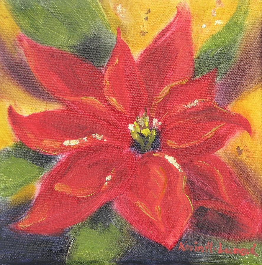 Christmas Painting - Star of Hope by Karin  Leonard