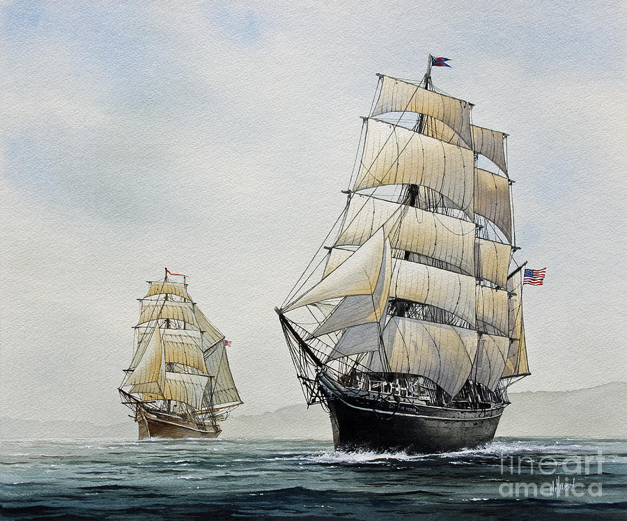 Star of India Painting by James Williamson