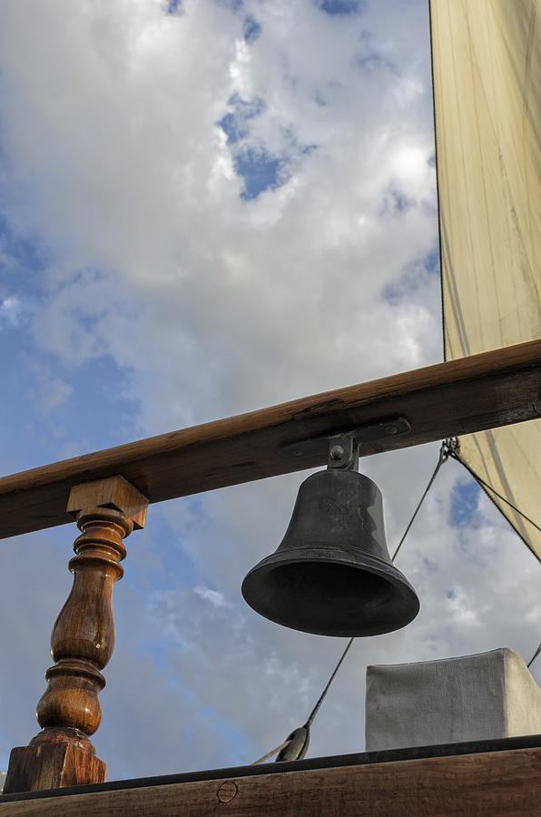 Star of India ships bell San Diego California Photograph by Marianne Campolongo