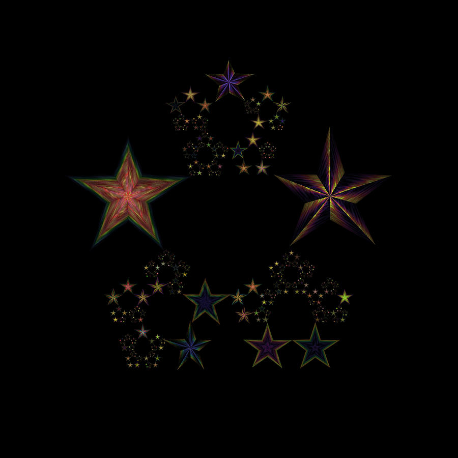 Star of Stars 25 Digital Art by Sora Neva - Fine Art America