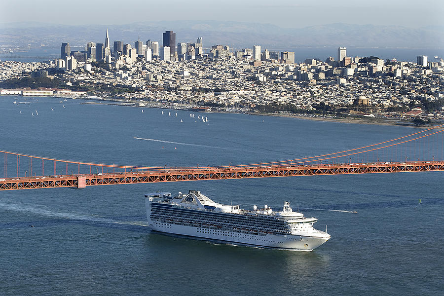 Star Princess San Francisco Photograph by Wes and Dotty Weber