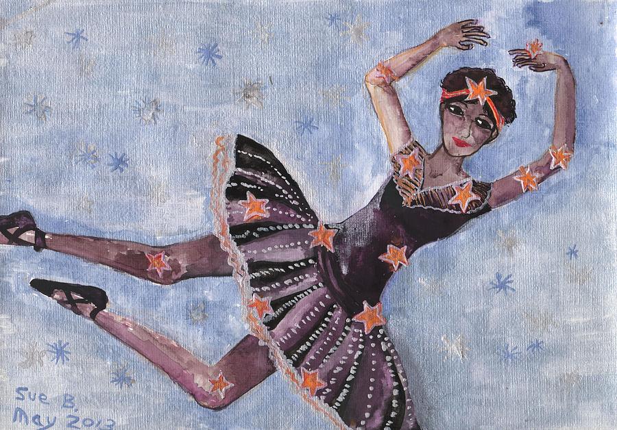 Zodiac Painting - Star Sign Virgo by Sushila Burgess Zodiac Painting - Star Sign Virgo by Sushila Burgess