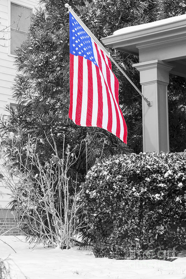 Star Spangled Banner Photograph by Diane Macdonald