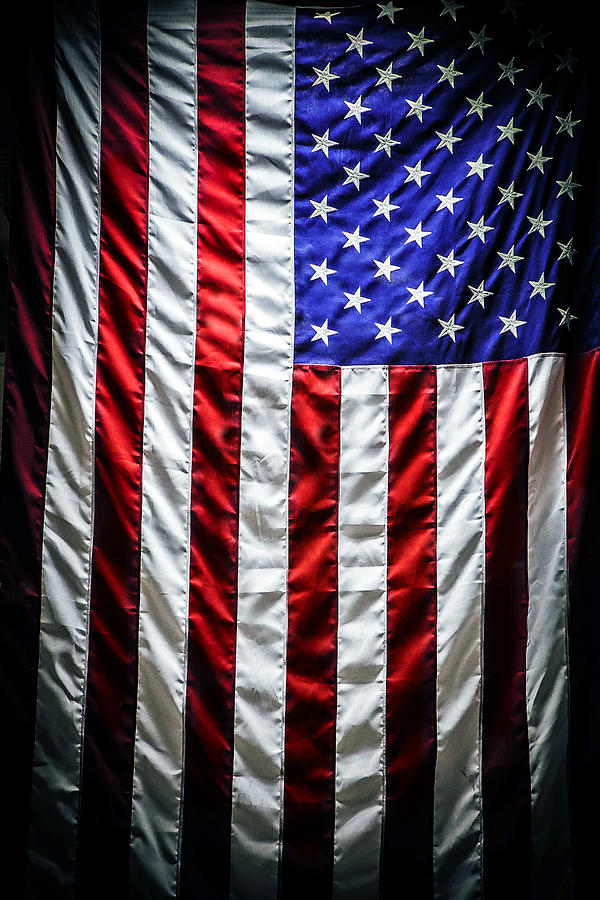 Flag Photograph - Star Spangled Banner by Sennie Pierson