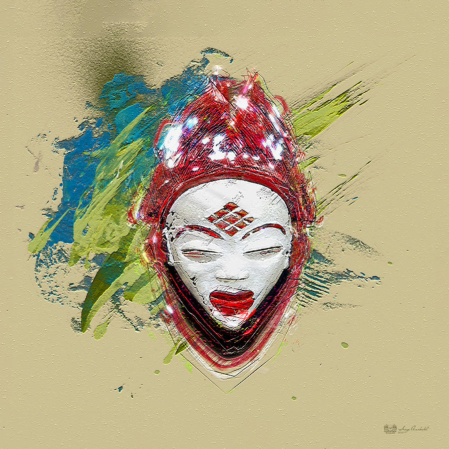 Star Spirits - Maiden Spirit Mukudji Digital Art by Serge Averbukh