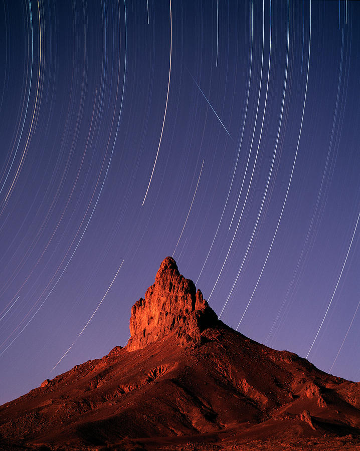 Star Trails Photograph by David Parker/science Photo Library