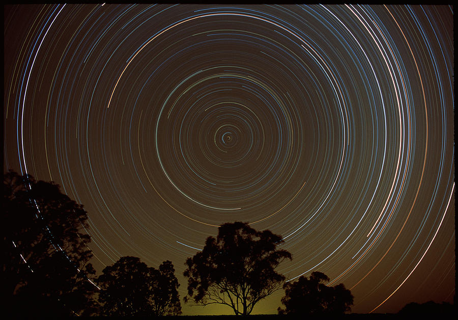 Star Trails Photograph by Gordon Garradd/science Photo Library