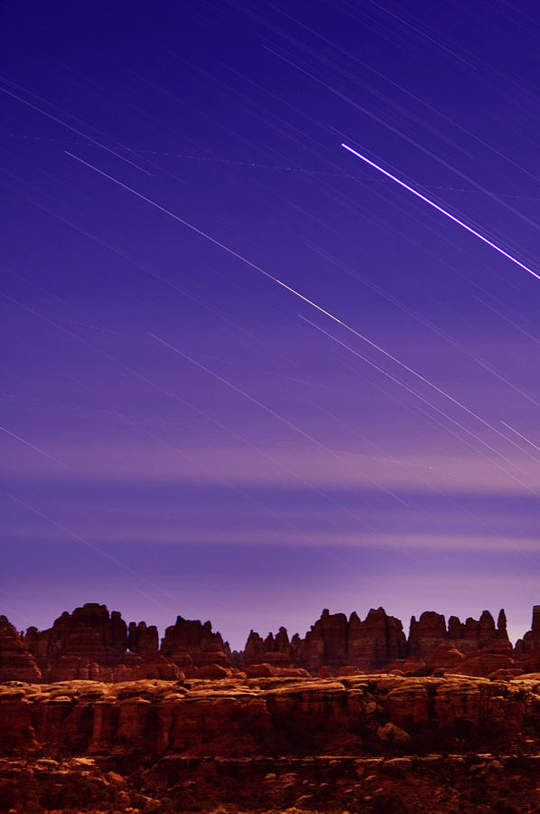 Star Trails Photograph by Gustoimages/science Photo Library