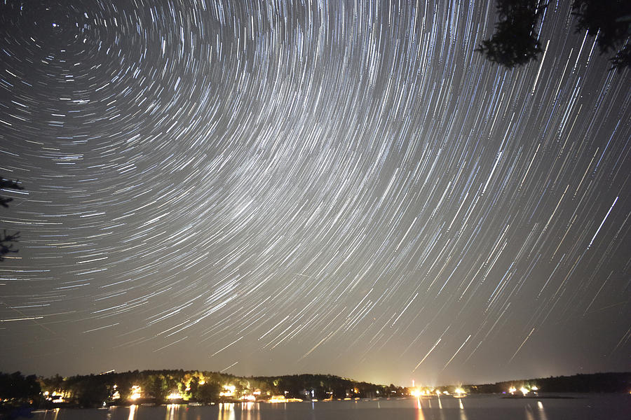 Star Trails Photograph by Ted Kinsman