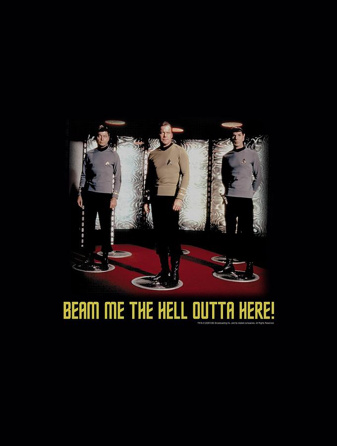 Star Trek Beam Me Out Digital Art By Brand A Fine Art America