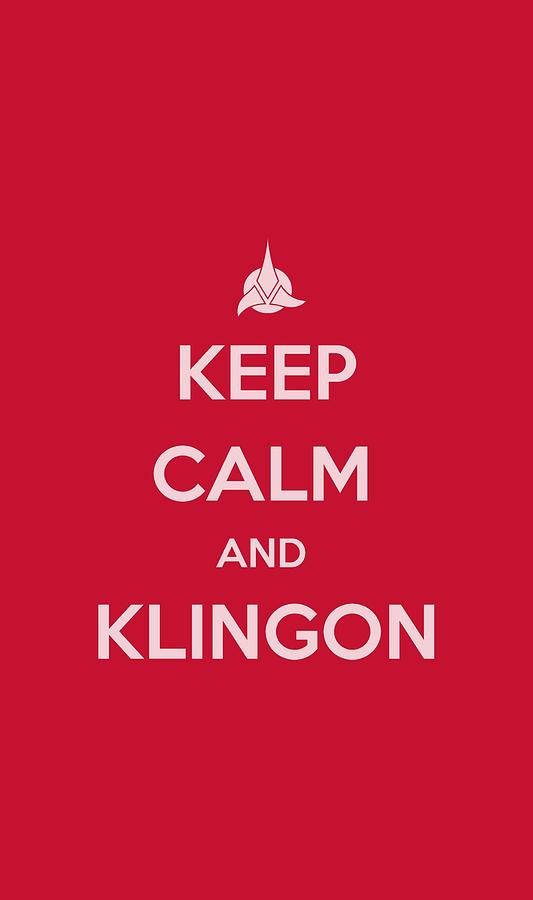 Star Trek Digital Art - Star Trek - Calm Klingon by Brand A
