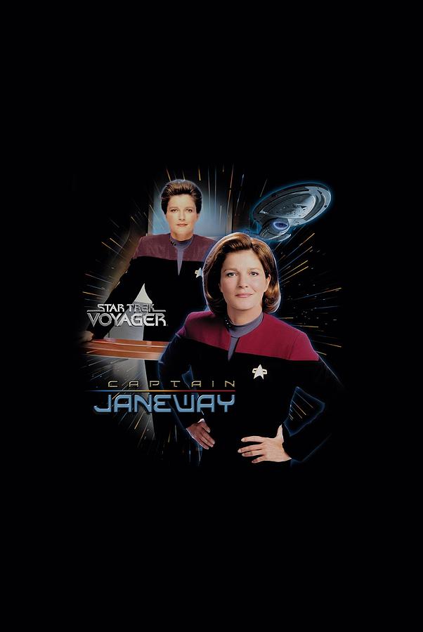 Star Trek Digital Art - Star Trek - Captain Janeway by Brand A