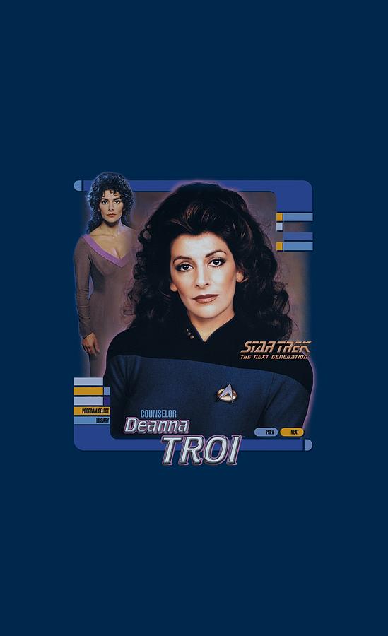 Star Trek - Deanna Troi Digital Art by Brand A