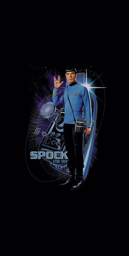 Star Trek Digital Art - Star Trek - Galactic Spock by Brand A