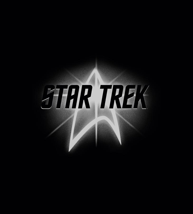 Star Trek Digital Art - Star Trek - Glow Logo by Brand A