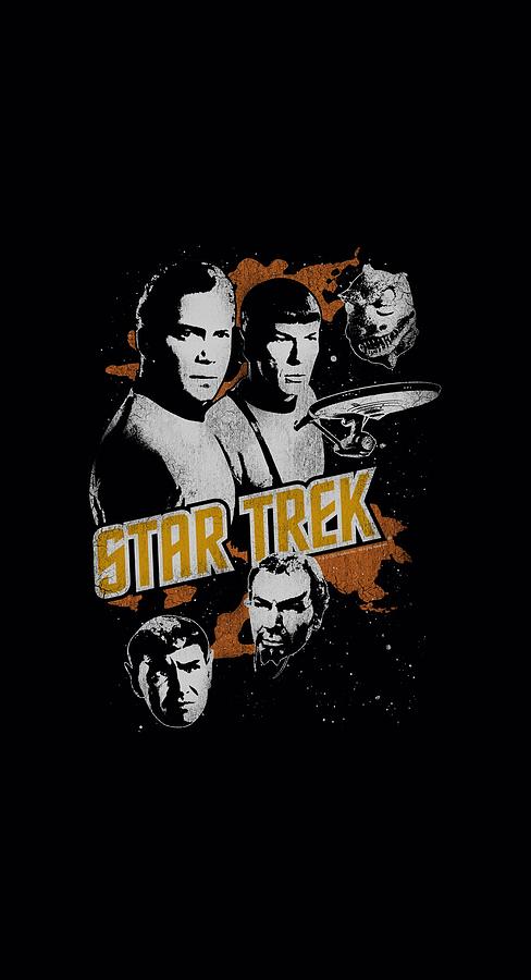 Star Trek Digital Art - Star Trek - Graphic Good Vs Evil by Brand A