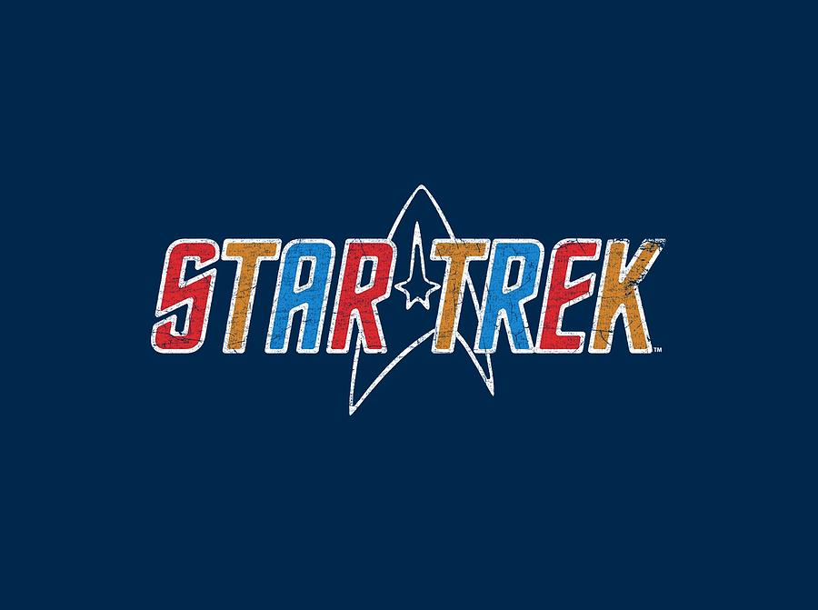 Star Trek - Multi Colored Logo Digital Art by Brand A