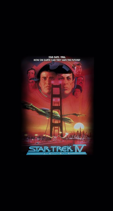 Star Trek Digital Art - Star Trek - The Voyage Home(movie) by Brand A