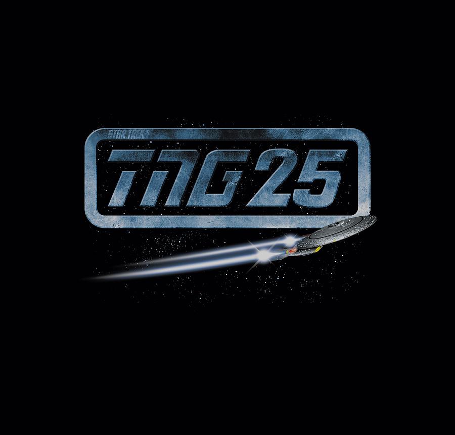 Star Trek - Tng 25 Enterprise Digital Art by Brand A - Fine Art America Star Trek - Tng 25 Enterprise by Brand A