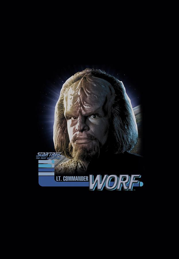 Star Trek - Tng Worf Digital Art by Brand A | Fine Art America