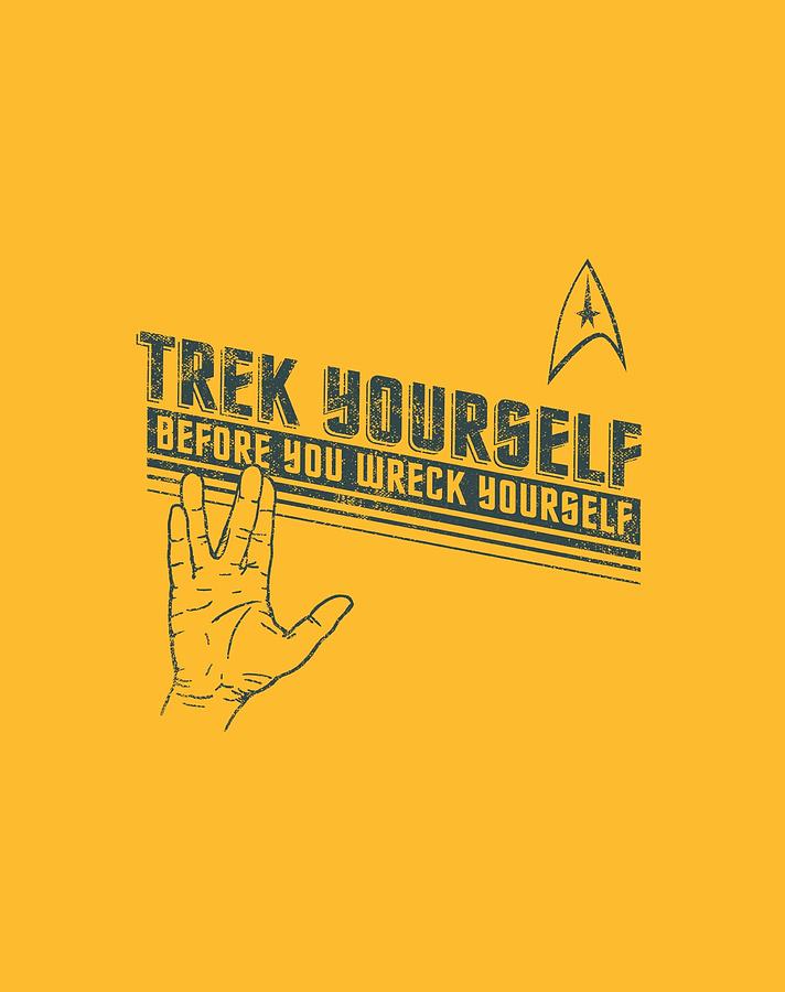 Star Trek Digital Art - Star Trek - Trek Yourself by Brand A