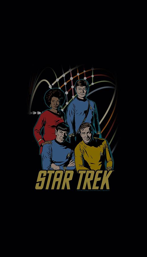 Star Trek Digital Art - Star Trek - Warp Factor 4 by Brand A