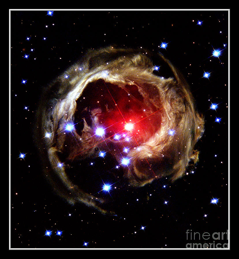 Star V838 Mon NASA Photograph by Rose Santuci-Sofranko