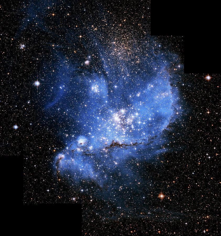 Starbirth Region Ngc 346 Photograph by Nasa/esa/stsci/a.nota/science Photo Library