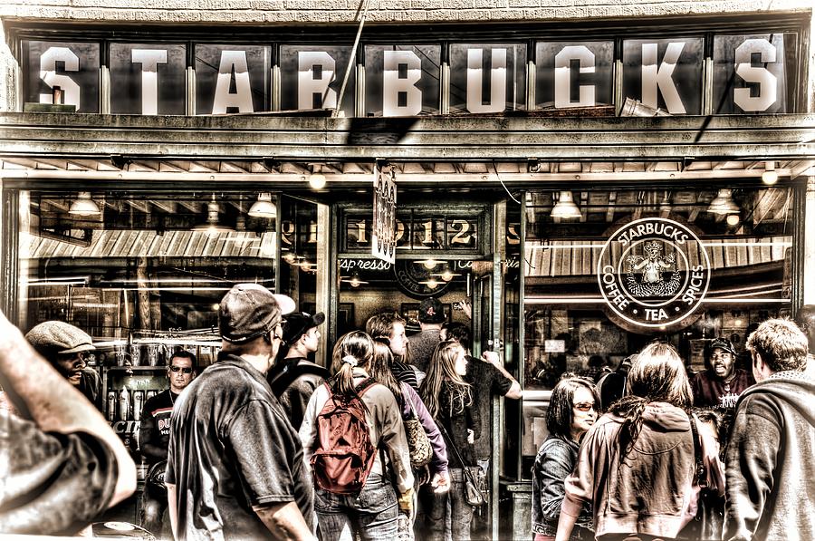 Starbucks 1971 Photograph by Spencer McDonald