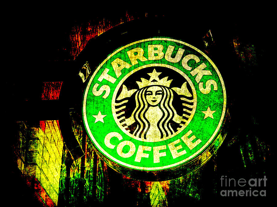 Starbucks sign  Photograph by Patricia Hofmeester