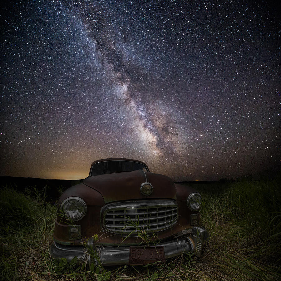 Stardust and Rust  Nash Motors Photograph by Aaron J Groen