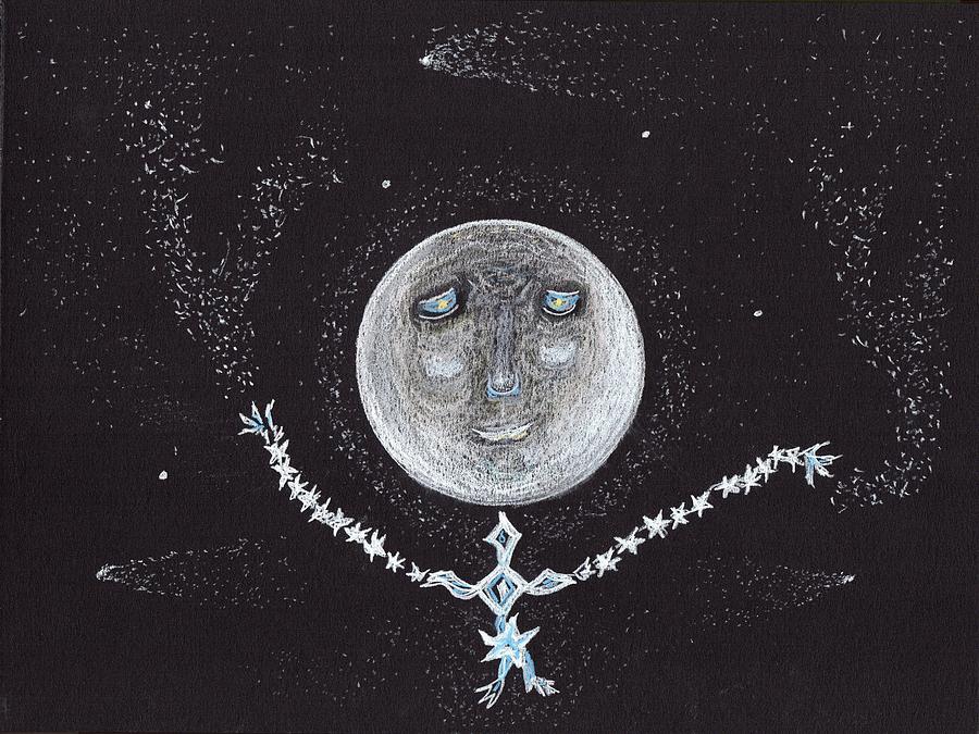 Stardust Moon Drawing by Jim Taylor