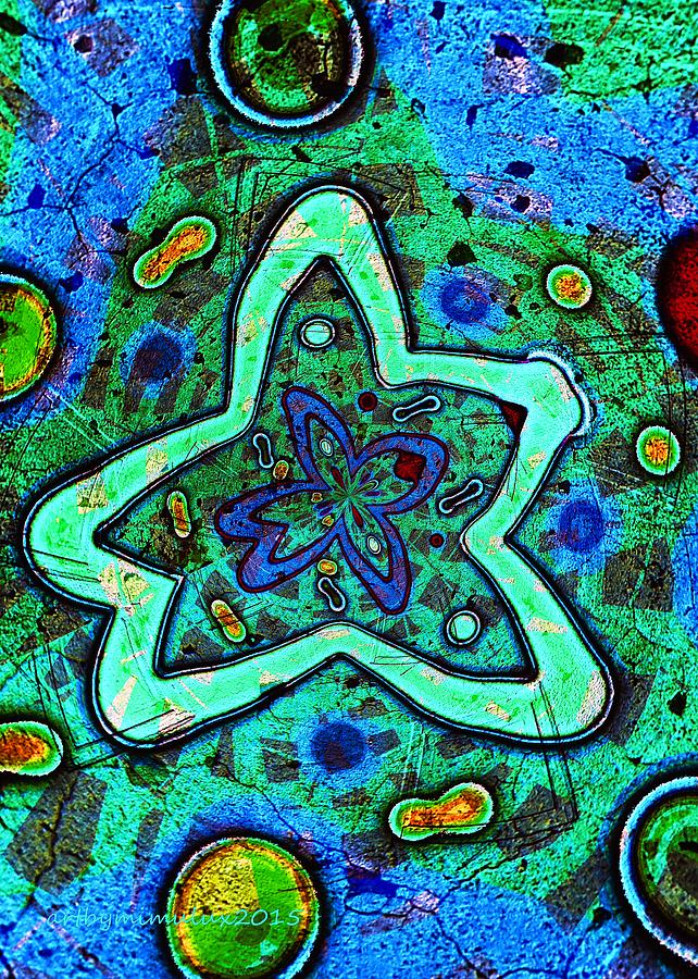Starfish Galaxy Digital Art by Mimulux Patricia No