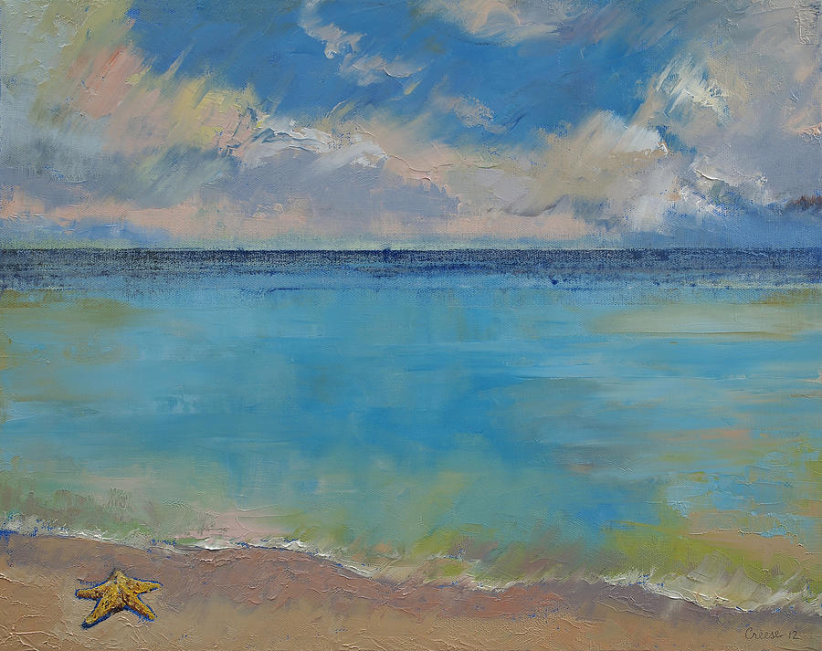 Starfish Painting by Michael Creese