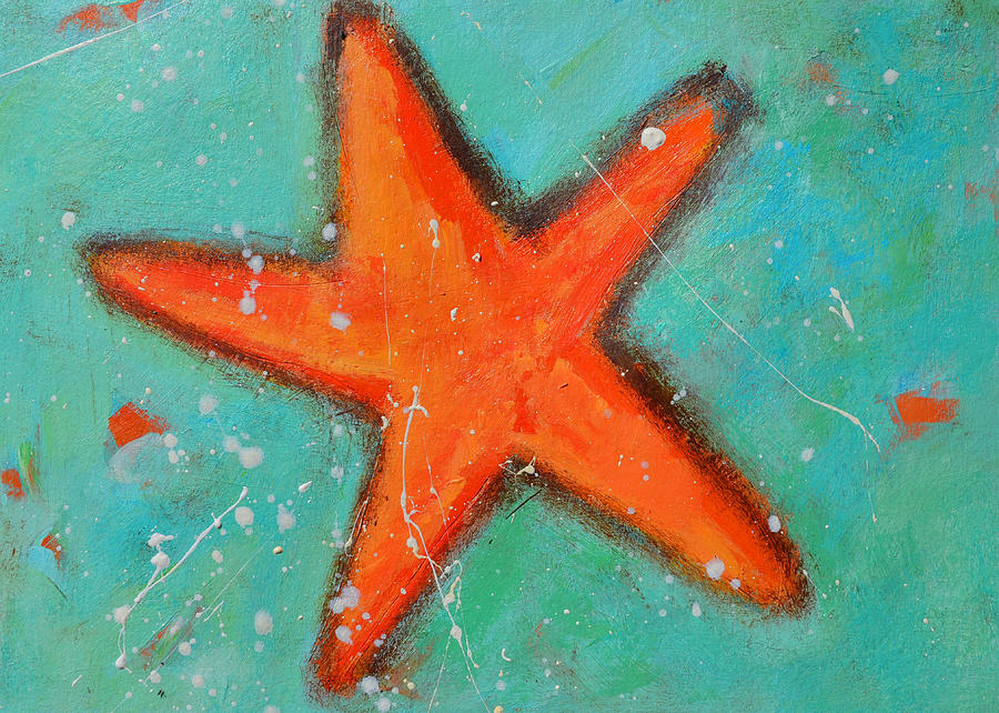 Starfish Painting by Patricia Awapara