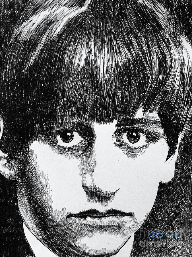 Ringo Starr Painting - Starr by Robbi  Musser
