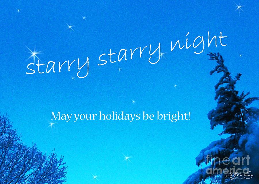 Starry Bright Night Photograph by Lizi Beard-Ward