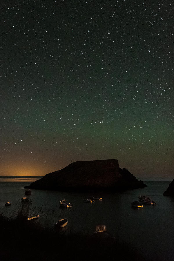 Sunset Photograph - Starry Island by Chris Dale Sunset Photograph - Starry Island by Chris Dale