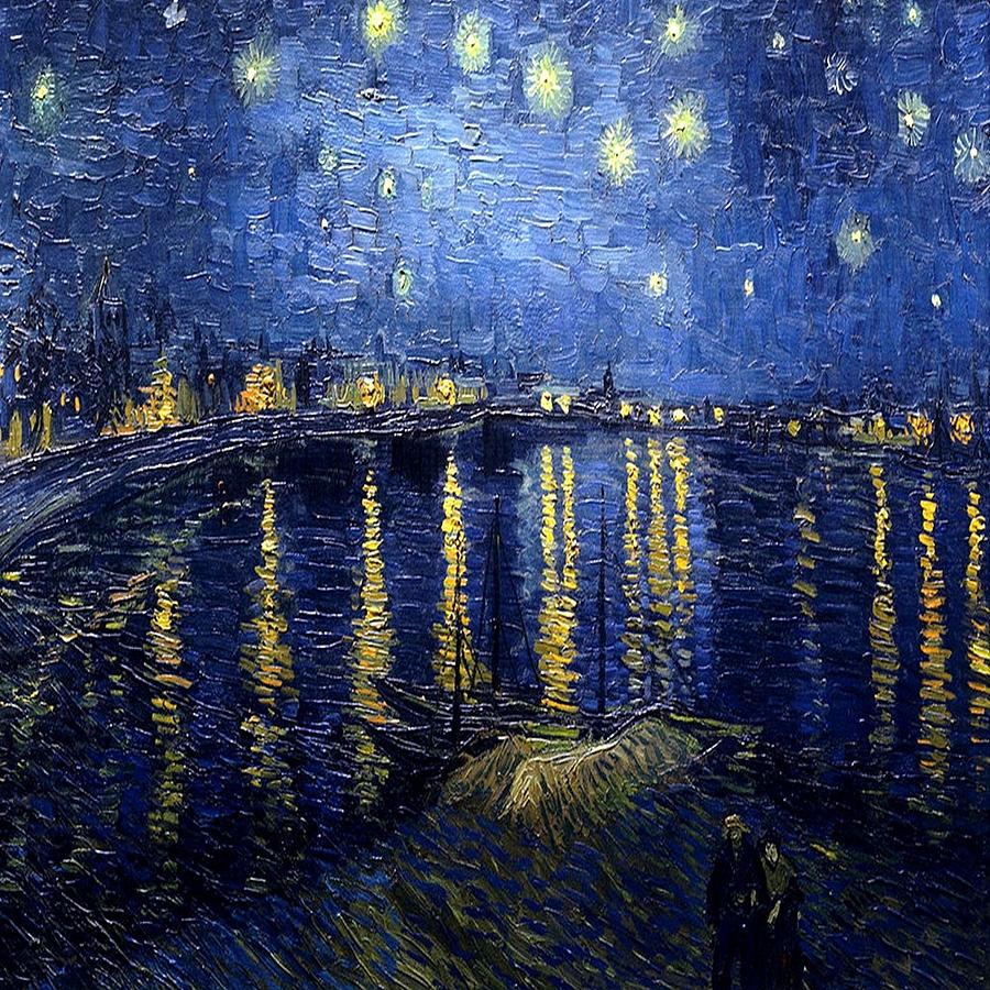 Starry Night  Painting by Florene Welebny