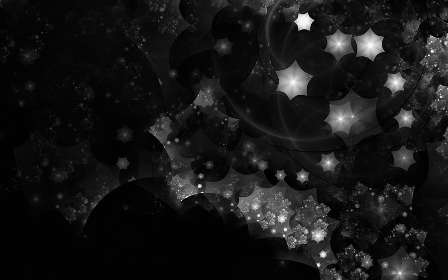 Starry Night 2 Digital Art by Gary Blackman