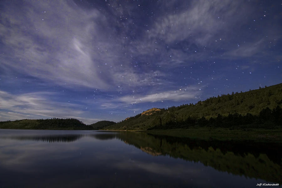 Starry night Photograph by Jeff Niederstadt
