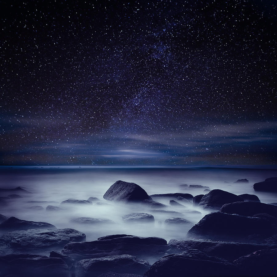 Starry night Photograph by Jorge Maia