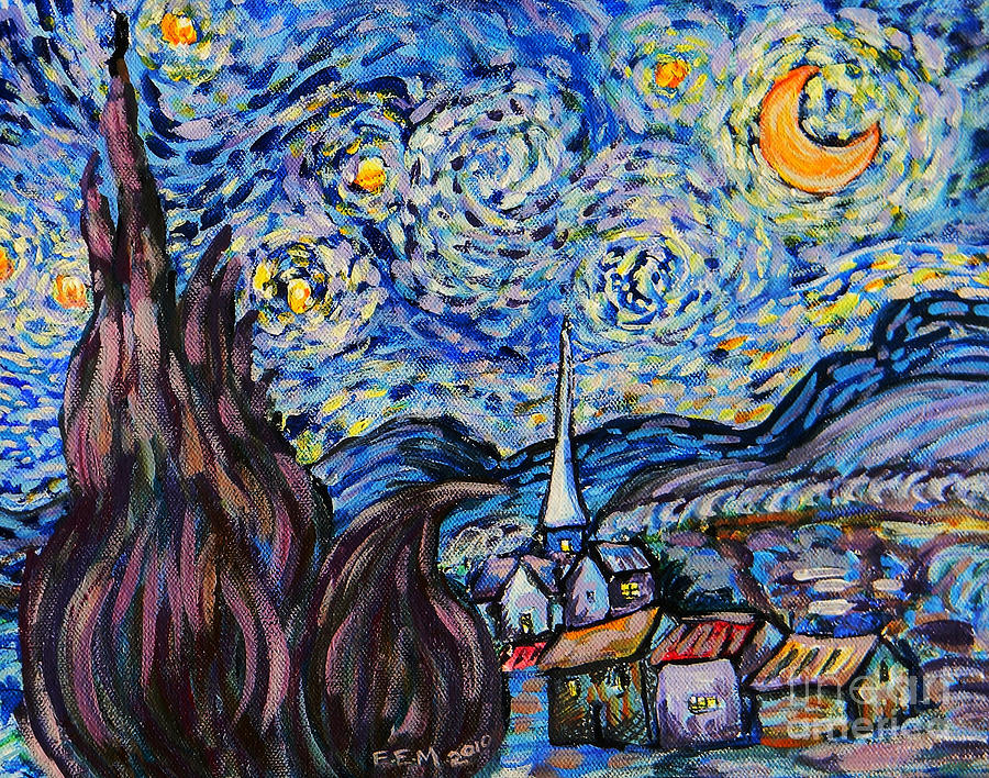 The Starry Night (Tribute to Van Gogh) ·