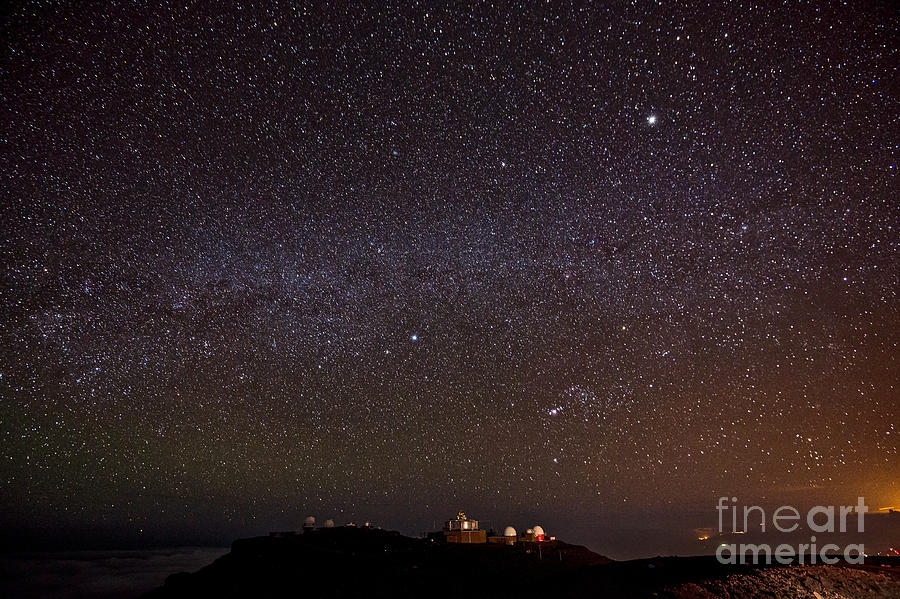 Haleakala Observatory Photograph - Starry Starry Night by Jamie Pham
