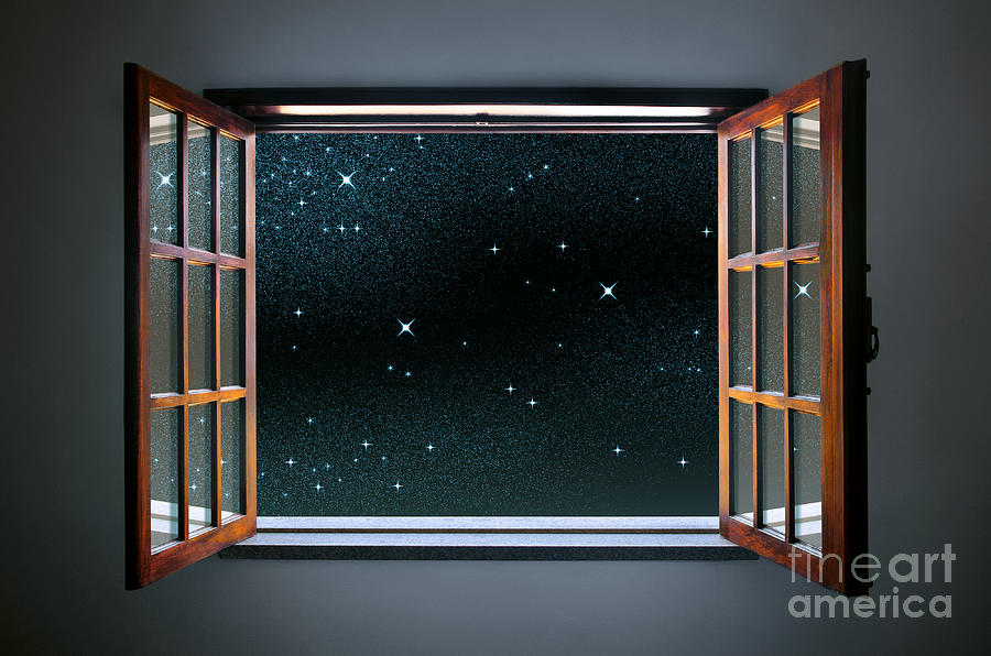Space Photograph - Starry Window by Carlos Caetano