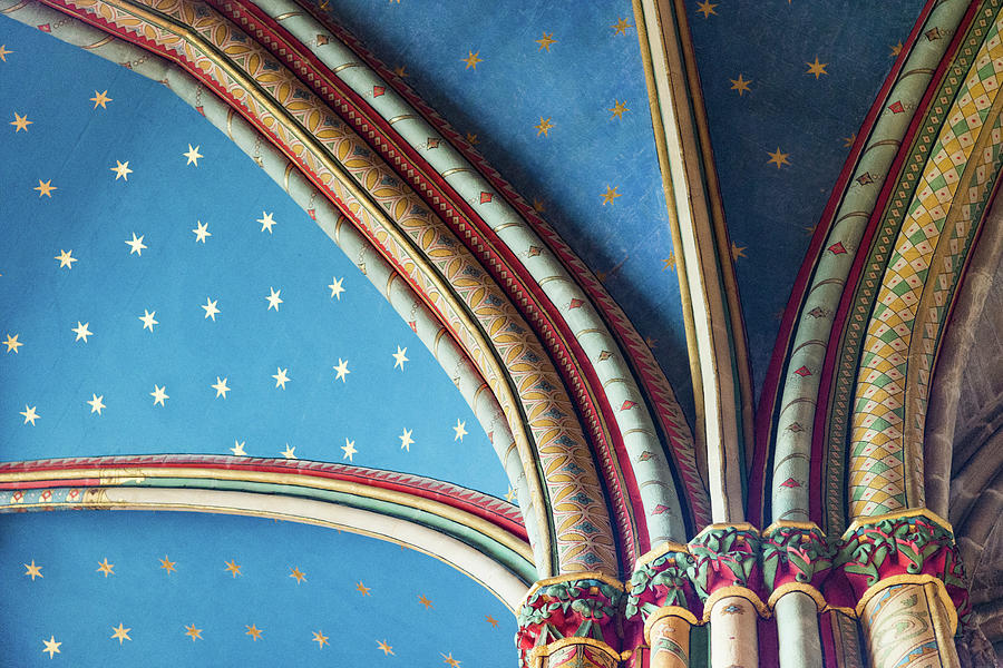 Stars And Colors On The Ceiling Of A Photograph by Jean-philippe Tournut