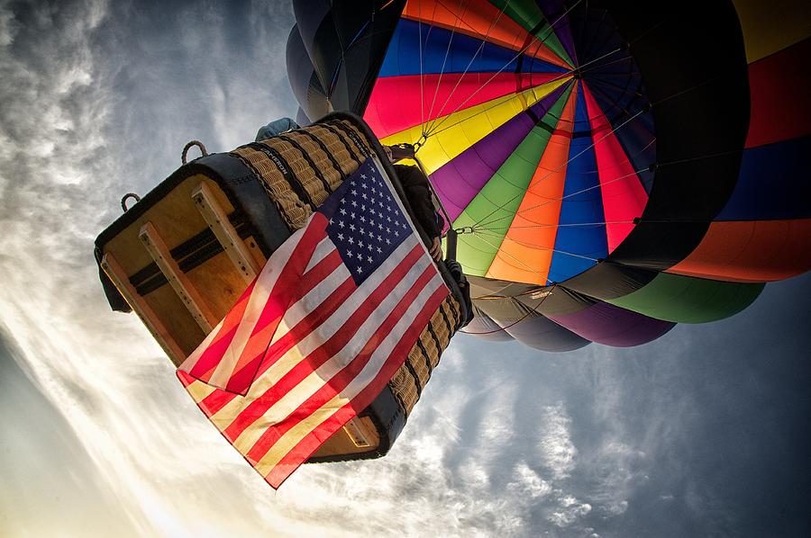 Airport Photograph - Stars and Stripes takes to the air by Andrew Murdock