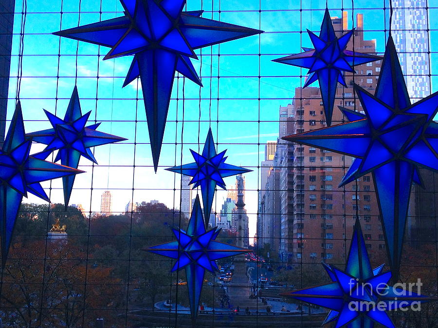 Stars in NY Photograph by Beth Saffer