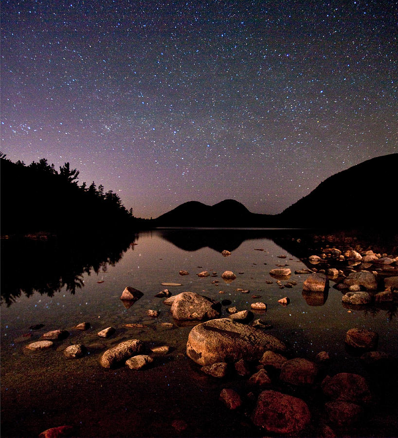 Stars over the Bubbles Photograph by Brent L Ander